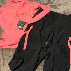 Workout/dance outfit.